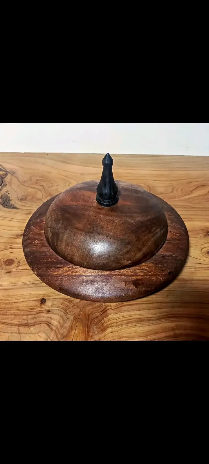 Caja decorativa de madera con tapa - 2