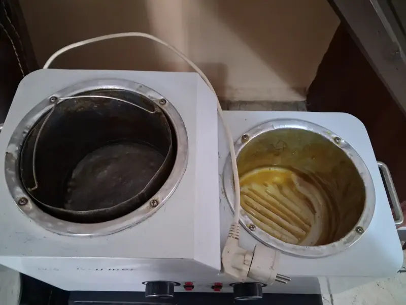 Calentador de cera doble para depilación - 2