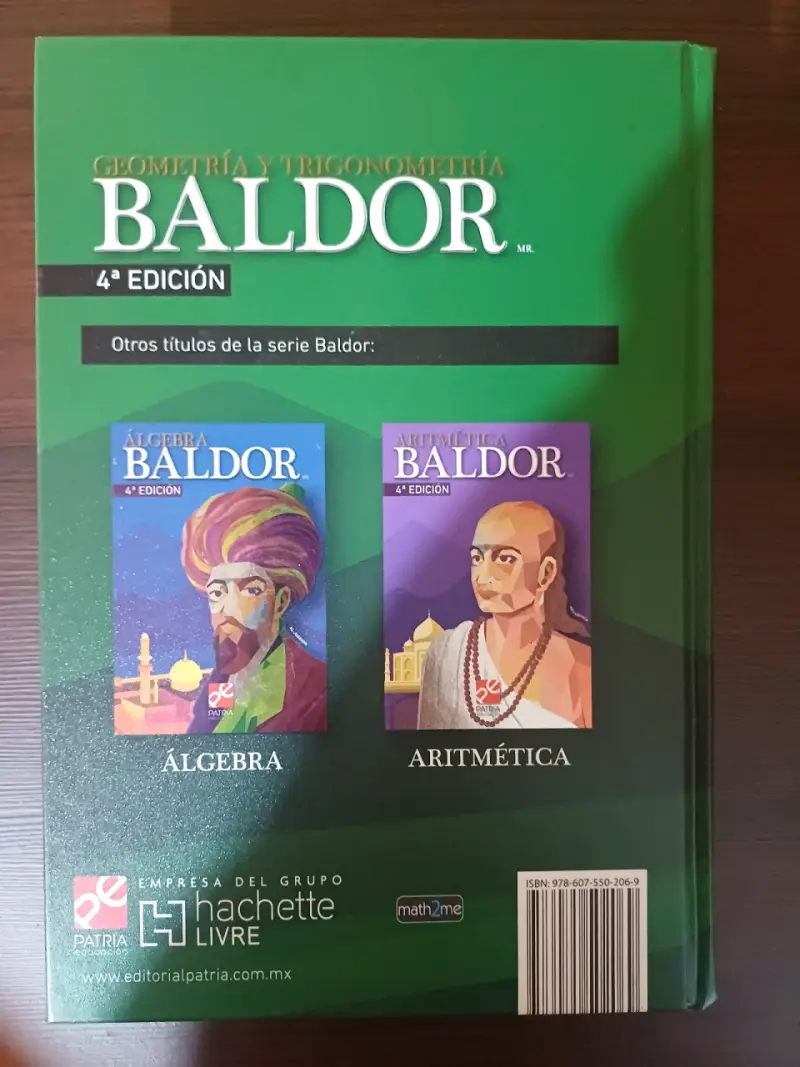 Libro Geometría y Trigonometría Baldor 4ª Edición - 3