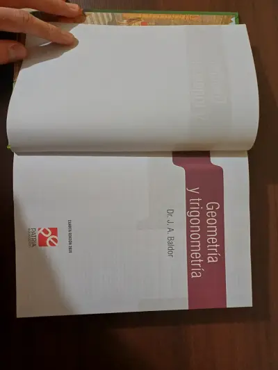 Libro Geometría y Trigonometría Baldor 4ª Edición - miniatura 5