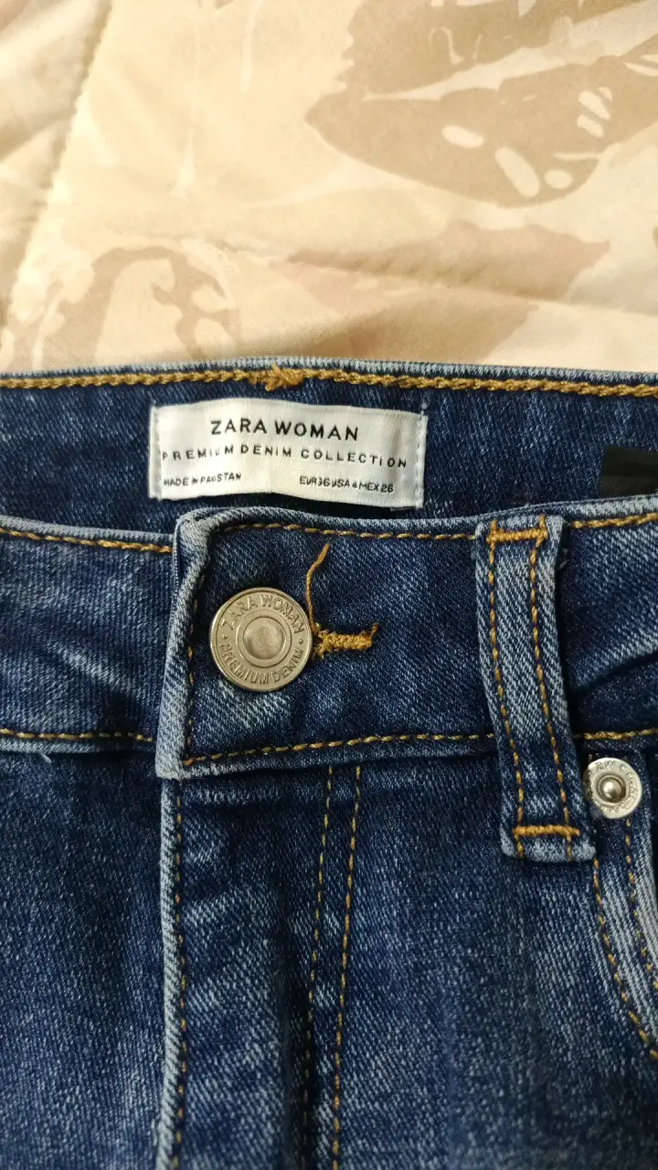 Jeans Zara Woman Premium Denim - 1