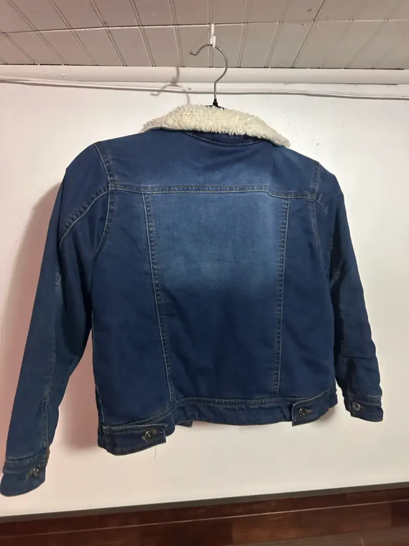 Chaqueta de mezclilla con forro de lana - 1