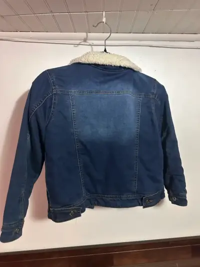 Chaqueta de mezclilla con forro de lana - miniatura 1
