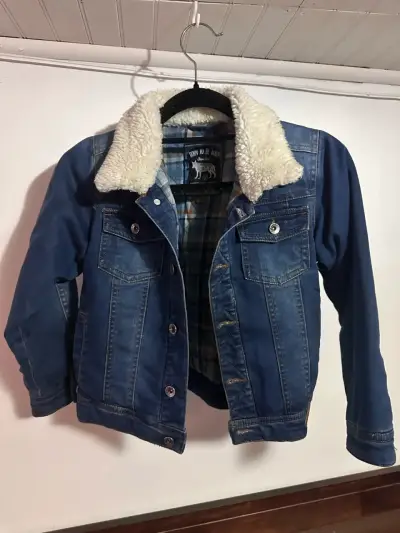 Chaqueta de mezclilla con forro de lana - miniatura 2