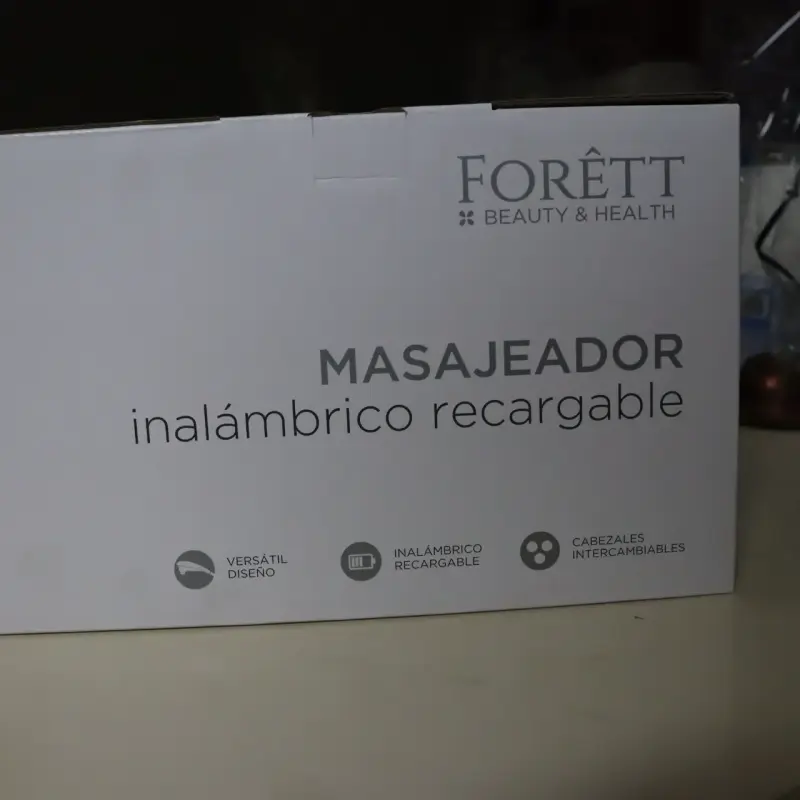 Masajeador inalámbrico recargable Forett - 3