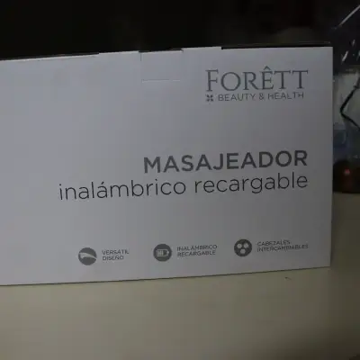Masajeador inalámbrico recargable Forett - miniatura 3