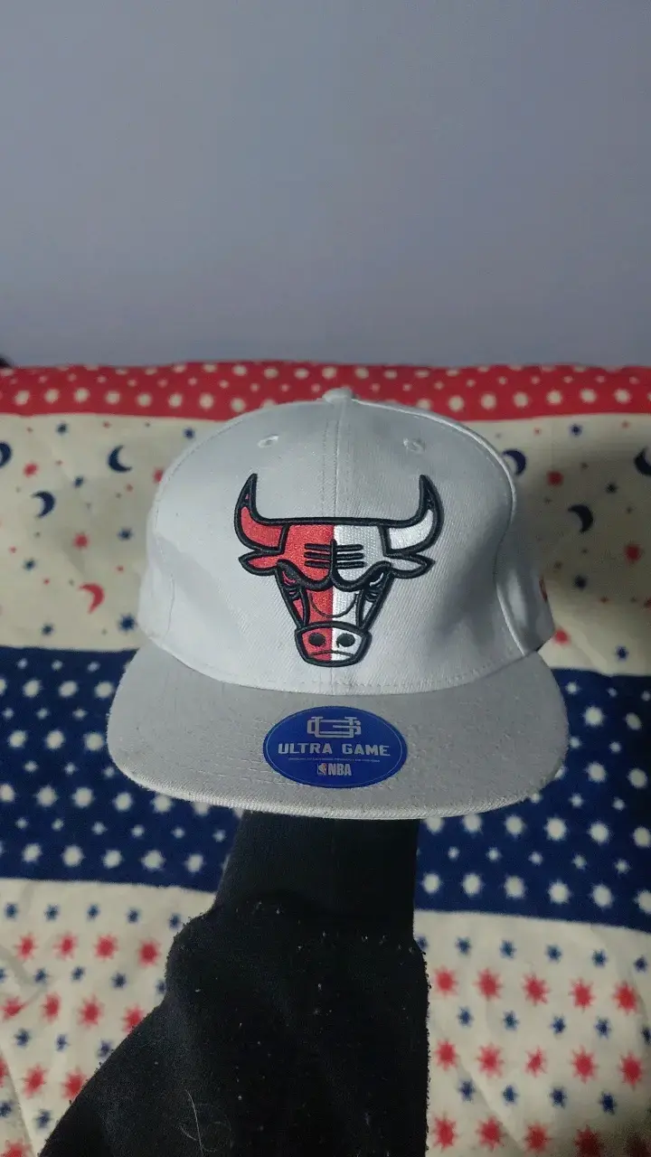 Gorra blanca Chicago Bulls NBA - 1