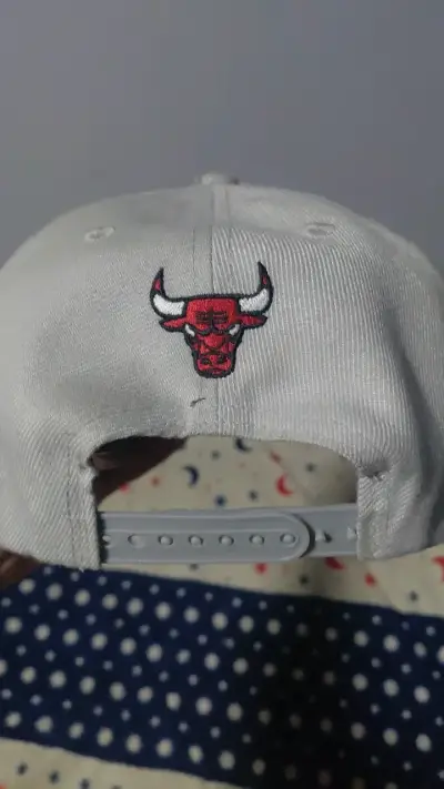 Gorra blanca Chicago Bulls NBA - miniatura 3