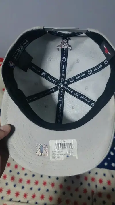 Gorra blanca Chicago Bulls NBA - miniatura 4