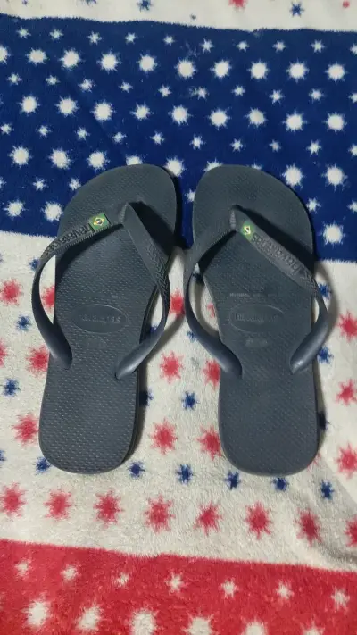 Sandalias Havaianas negras clásicas - miniatura 1