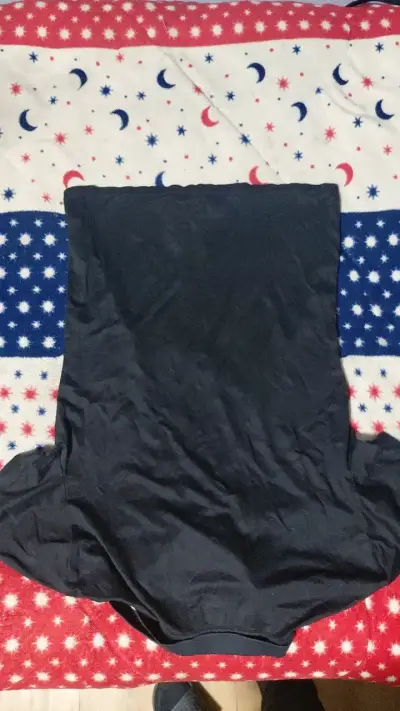 Polera polo Nike negra con logo - miniatura 2
