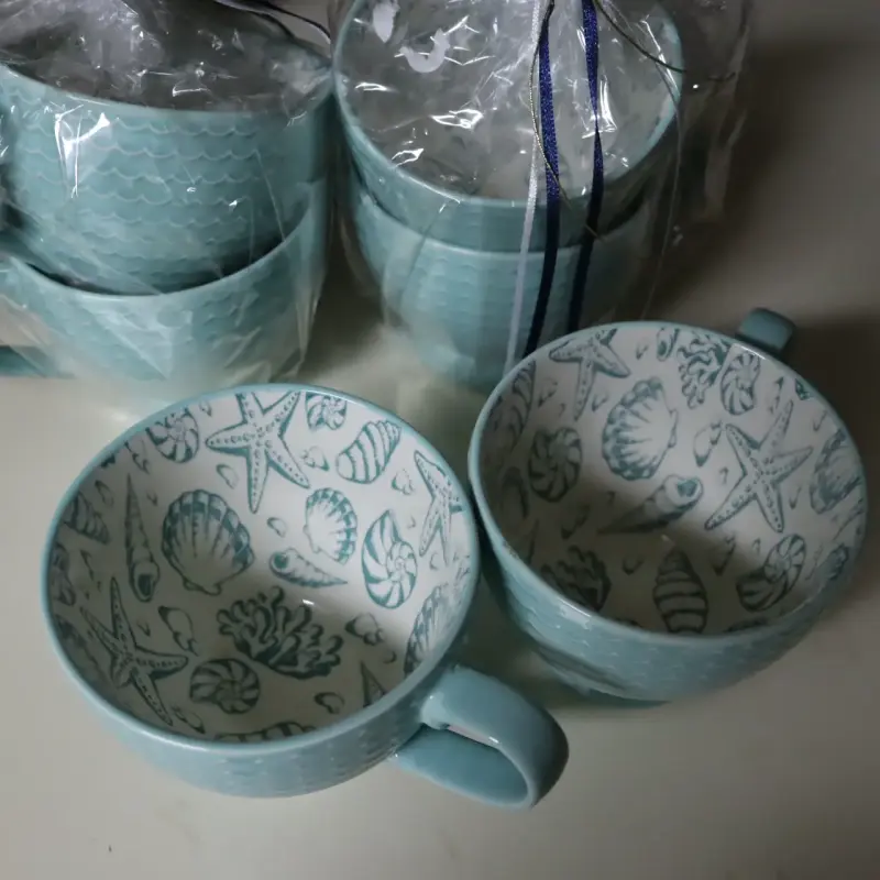 Set de tazas de cerámica, Pfaltzgraff Venice - 2