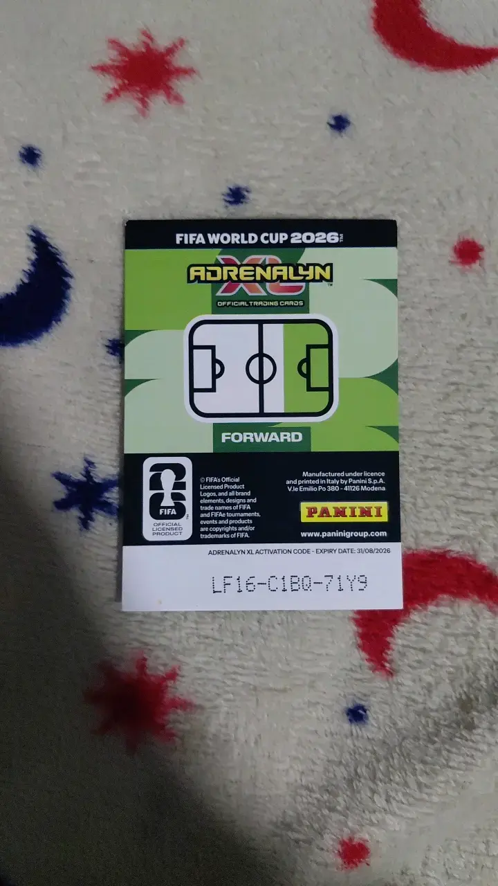 Tarjeta Panini Edición Limitada Heungmin Son - 2