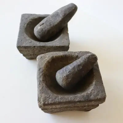 Morteros de piedra. - miniatura 2