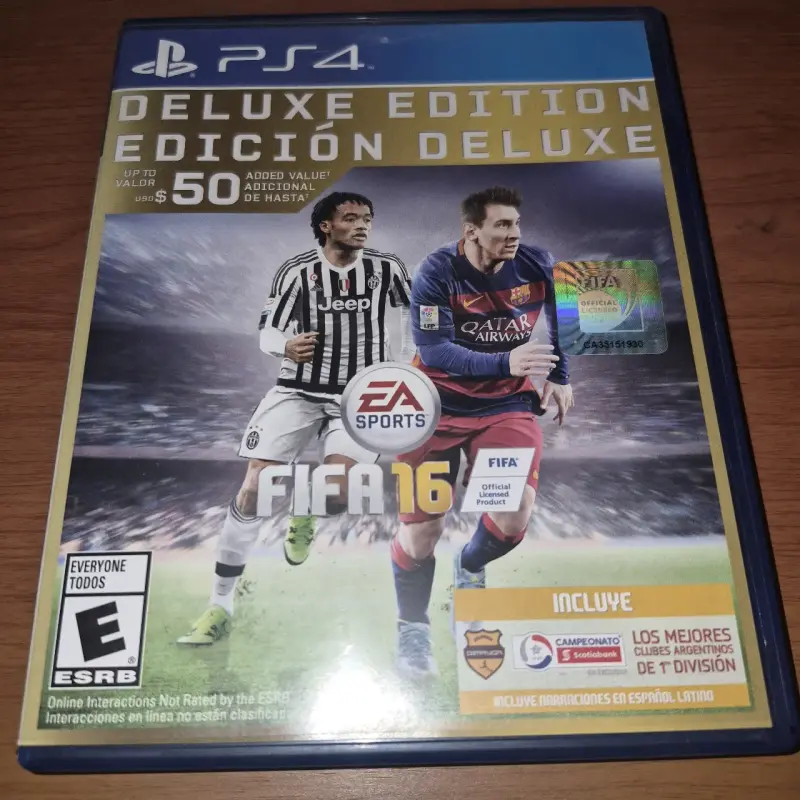 FIFA 16 Deluxe Edition para PS4