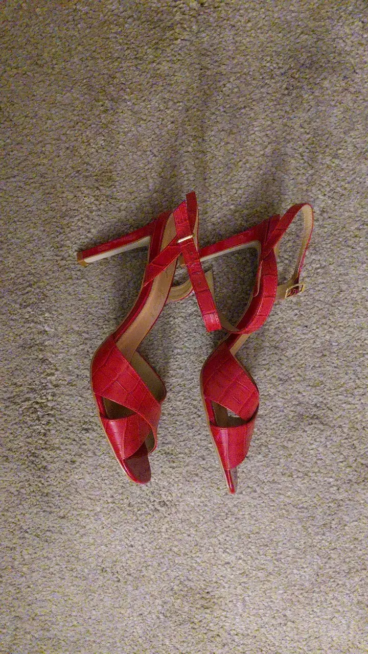 Sandalias Gacel rojas de cuero talla 40 - 2
