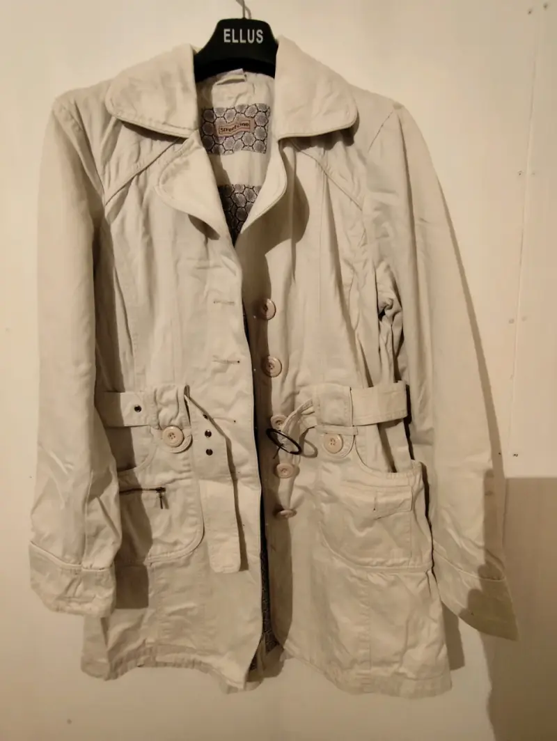 Trench beige talla L - 1