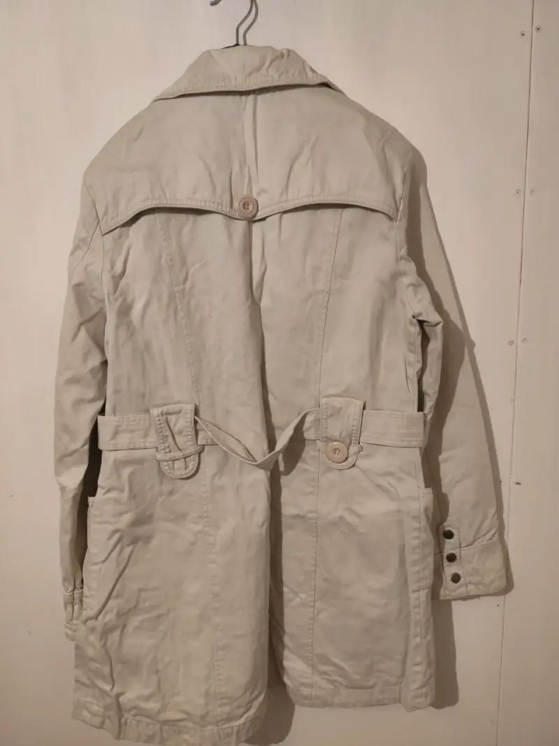Trench beige talla L - 2