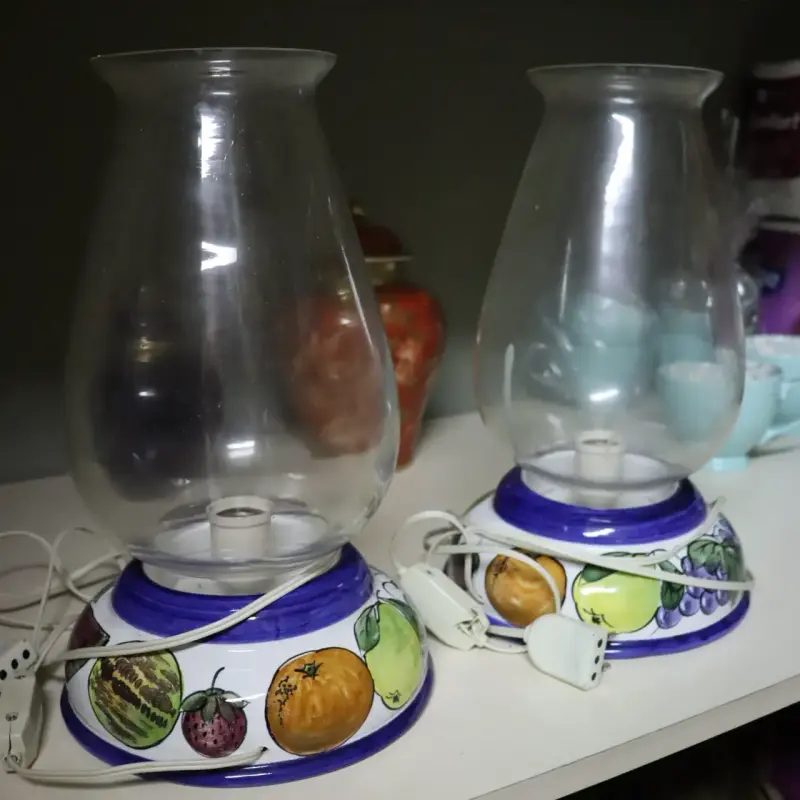 Lámparas de mesa con diseño frutal - 2