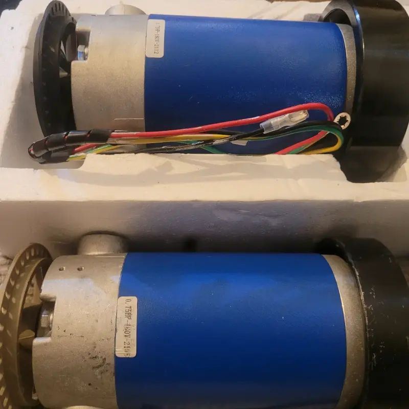 Motor eléctrico 0.75HP 180V - 2