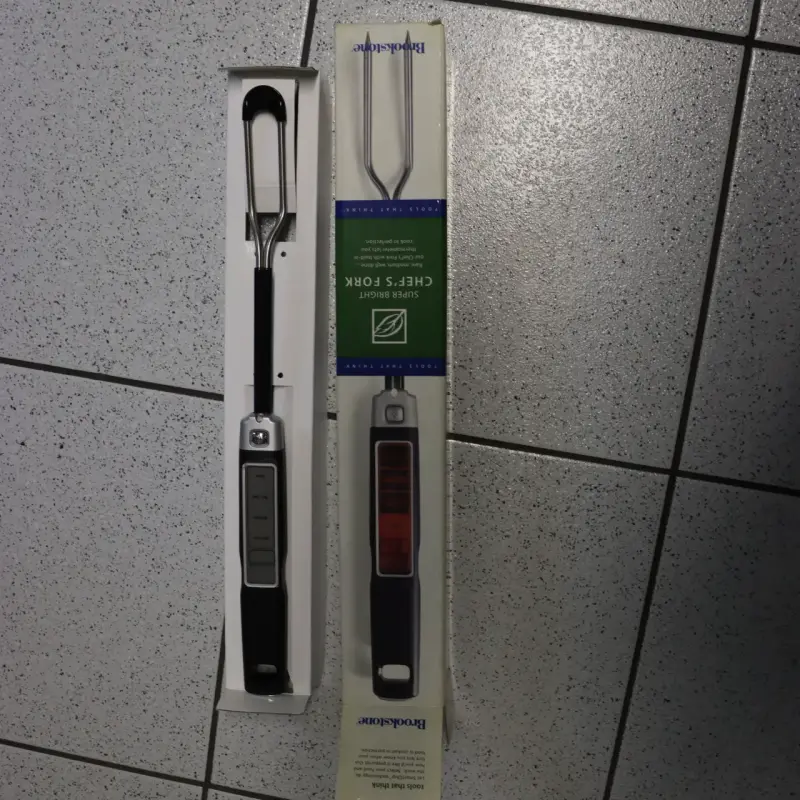 Tenedor digital Brookstone para chefs - 1