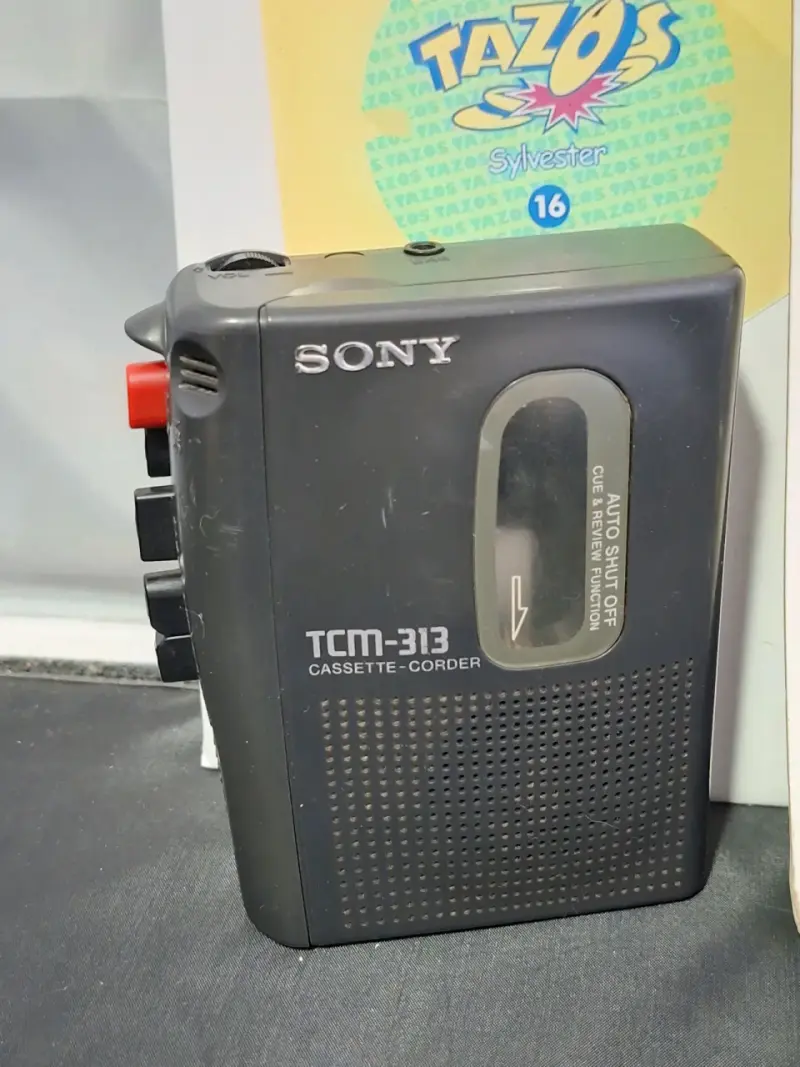 Grabadora cassette Sony TCM-313 Personal Estéreo - 1