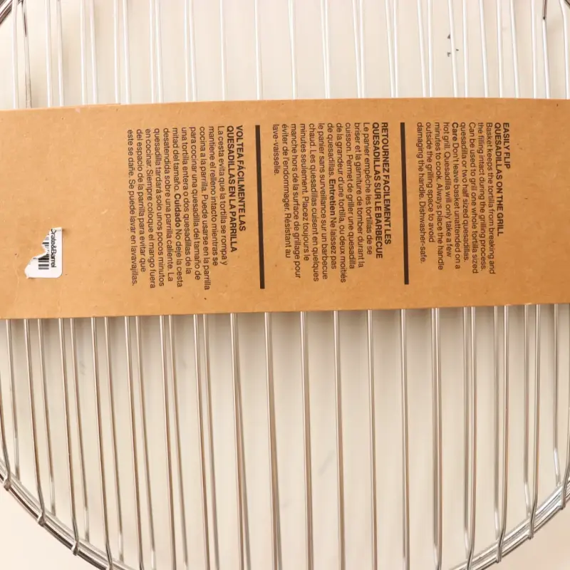 Cesta para asar quesadillas. Crate y Barrel - 2