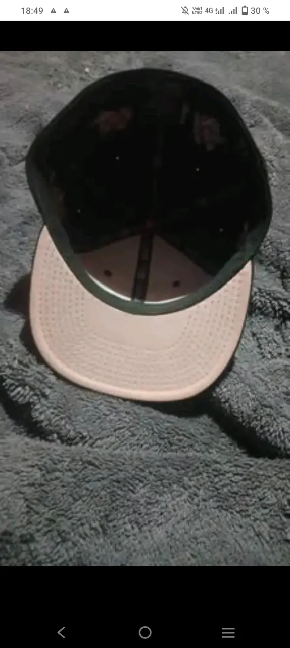 Sombrero negro talla 7 1/2 - 3