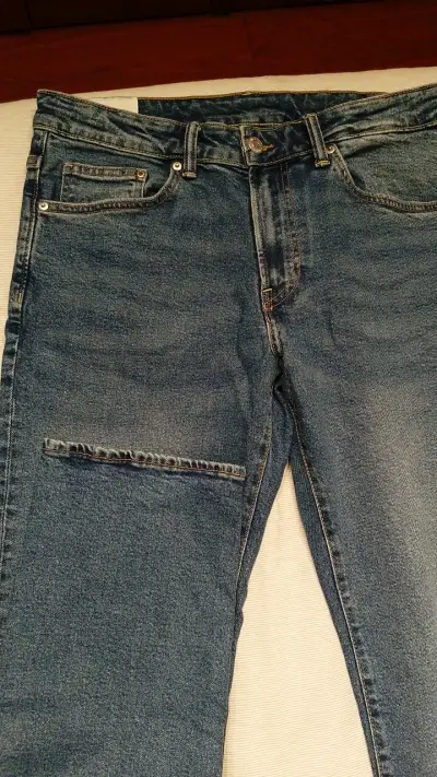 Jeans hombre azul - miniatura 2