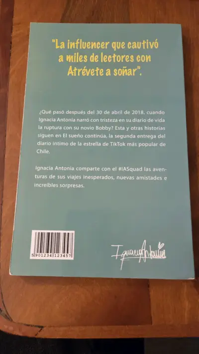 Libro 'El Sueño Continúa' de Ignacia Antonia - miniatura 2