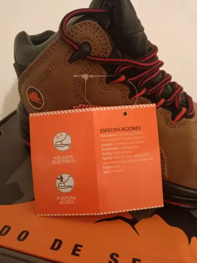 Botas de seguridad Aislante marrón - miniatura 3