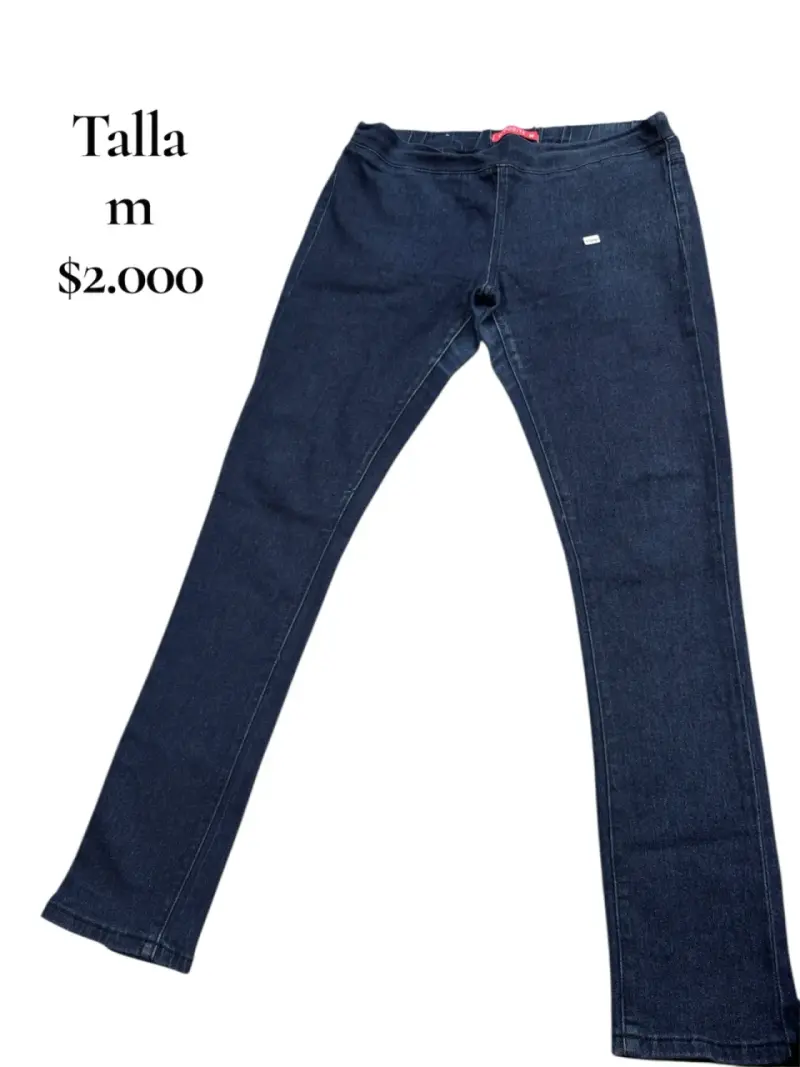 Jeans azul talla 44 para mujer - 6