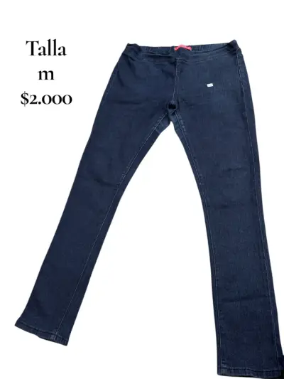 Jeans azul talla 44 para mujer - miniatura 6