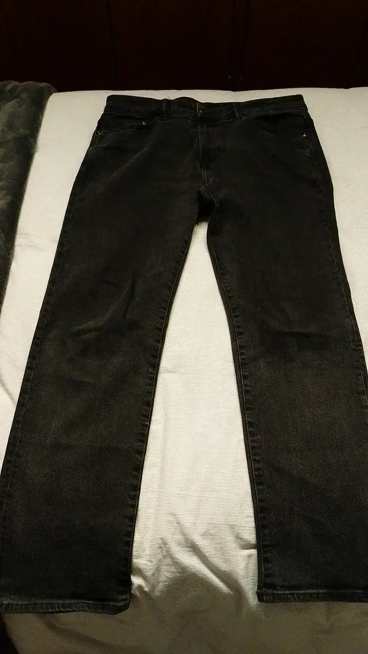 Jeans negros de hombre