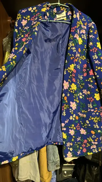 Blazer floral azul mujer Sybilla - miniatura 2