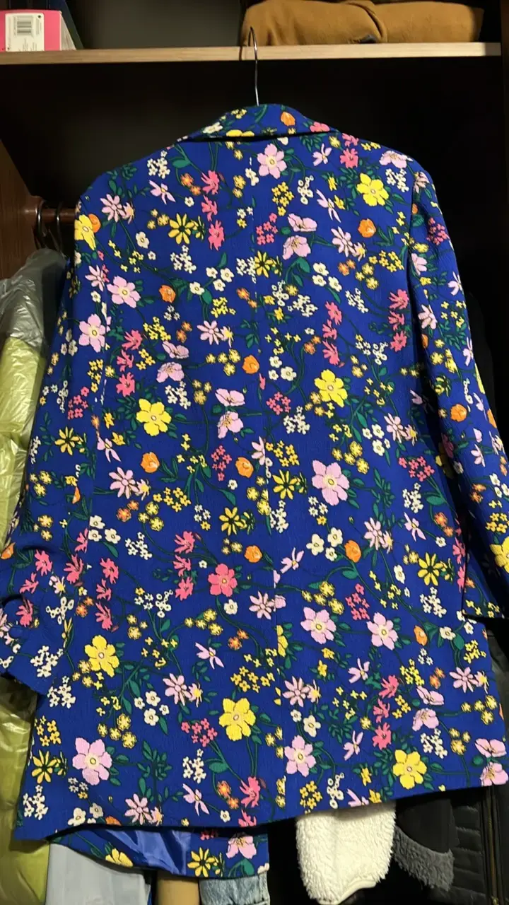 Blazer floral azul mujer Sybilla - 3