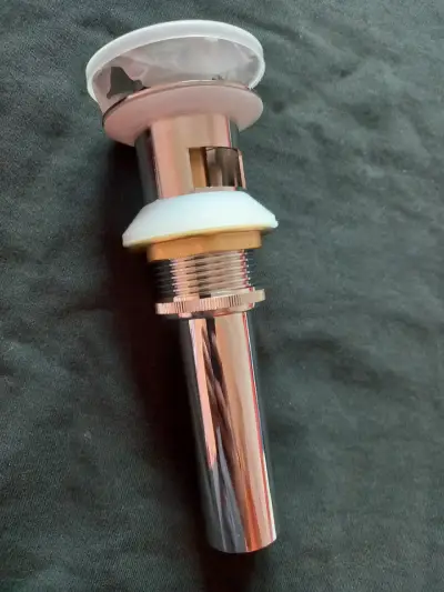 Desagüe pop-up cromado para lavabo - miniatura 2