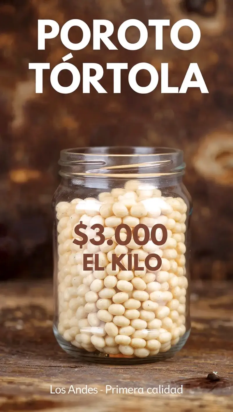 Poroto tórtola 1 kg