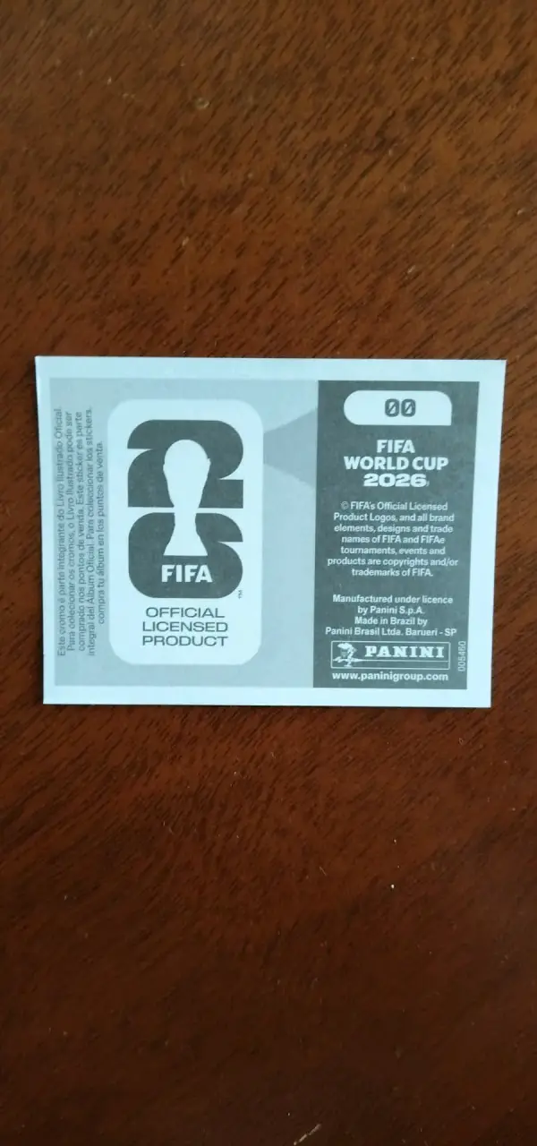 Tarjeta coleccionable Panini holográfica de fútbol - 2