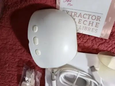Extractor Super Mom blanco y dorado - miniatura 5