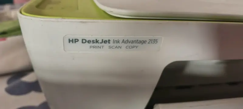 Impresora multifuncional HP DeskJet color verde - 3