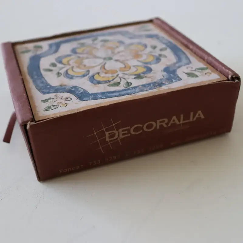 Azulejo decorativo de cerámica pintado a mano - 3
