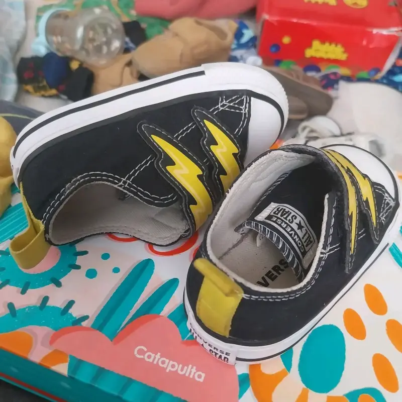 Zapatillas Converse niño con rayos talla 21 - 2