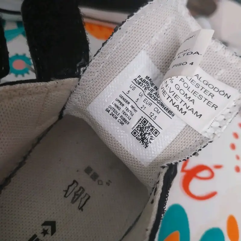Zapatillas Converse niño con rayos talla 21 - 3