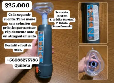 Dispositivo portátil anti-atragantamiento - miniatura 1