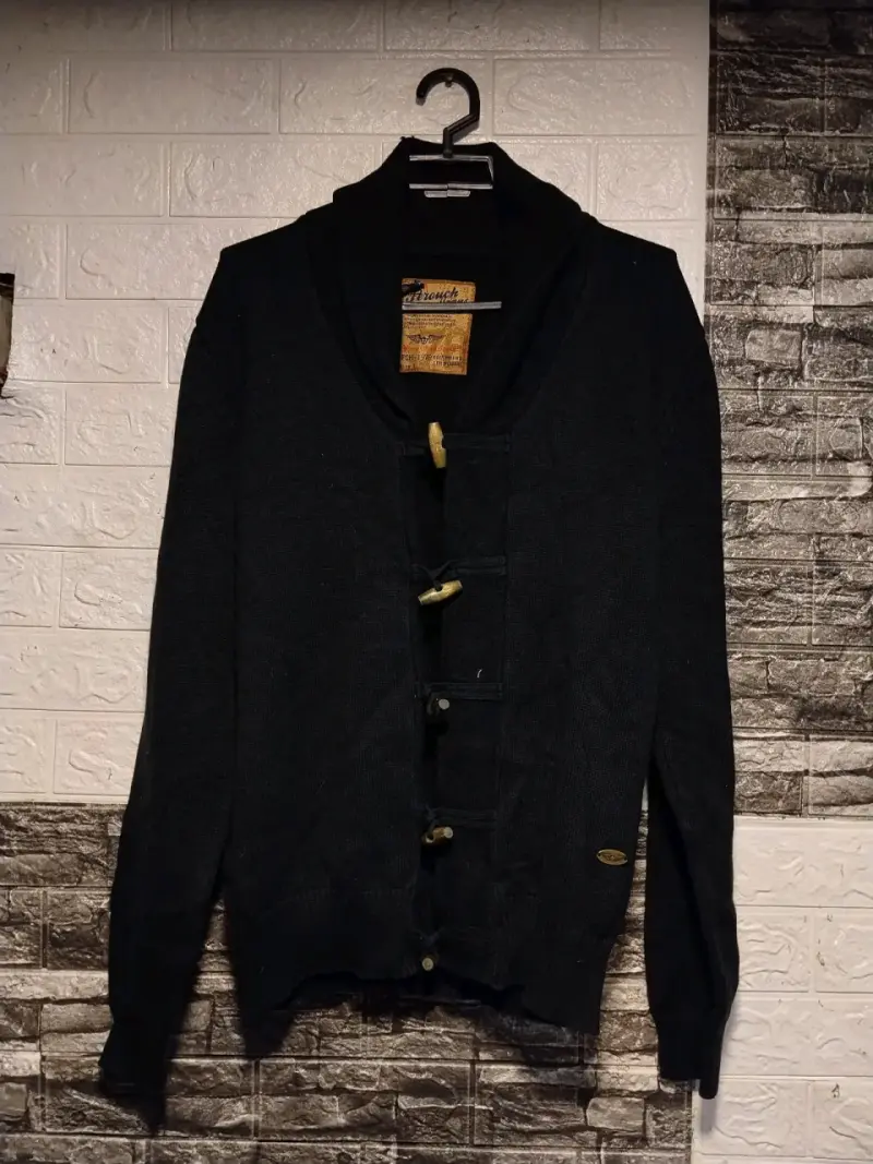 Abrigo azul marino Superdry para hombre - 4