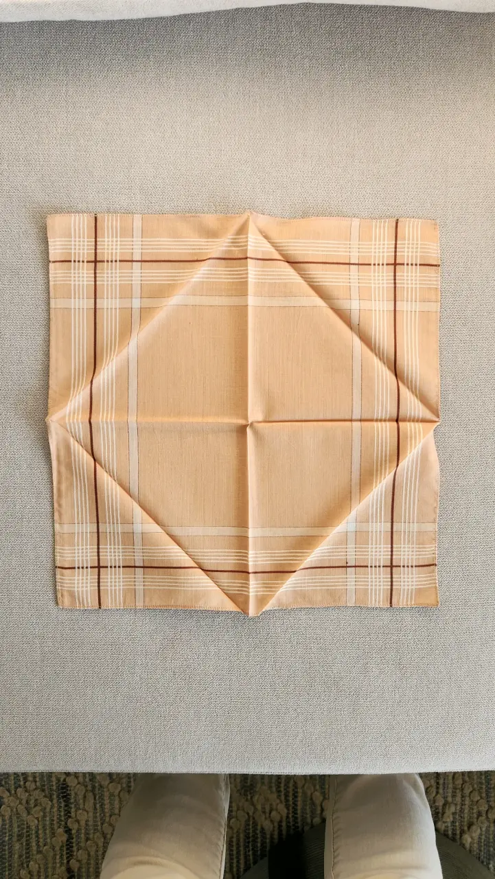 Pañuelos vintage de tela años 70 - 3