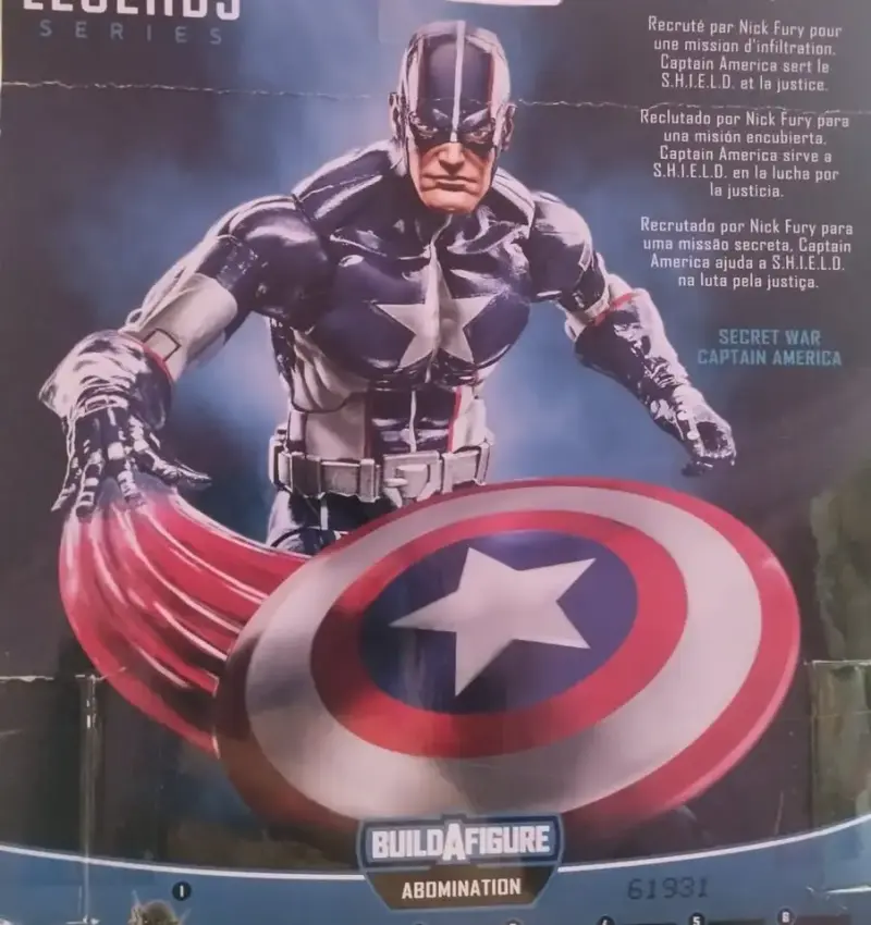 Capitan America Secret War Marvel Legends - 4
