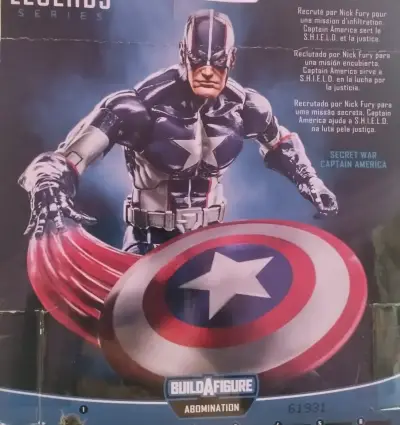 Capitan America Secret War Marvel Legends - miniatura 4