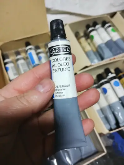 Lote de tubos acrílicos marca Artel ,sellados - miniatura 3